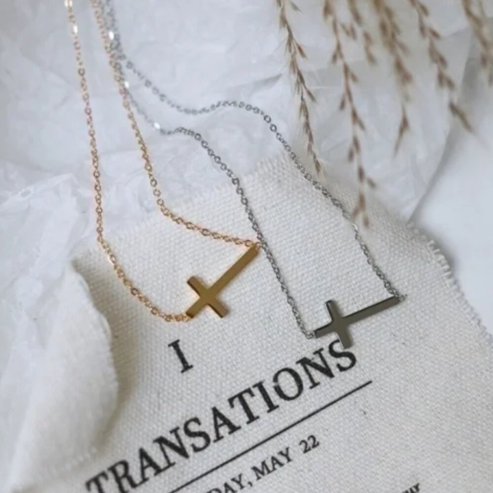 Stainless Steel 18K Gold Plated Necklace